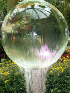 Health is wealth. The illustration of a clear water fountain.