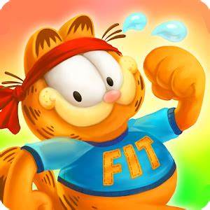 Picture of Garfield the cat illustrating fitness.