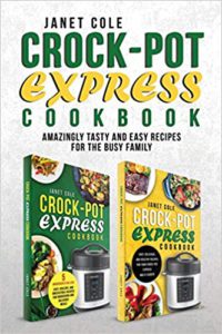 The picture of the crock pot express cookbooks.